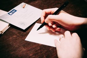 Letter writing