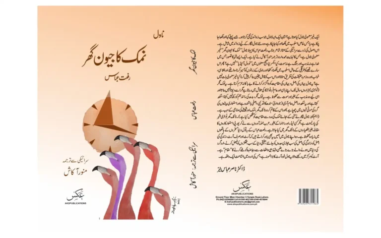 رفعت عباس کے ناول کا سرورق